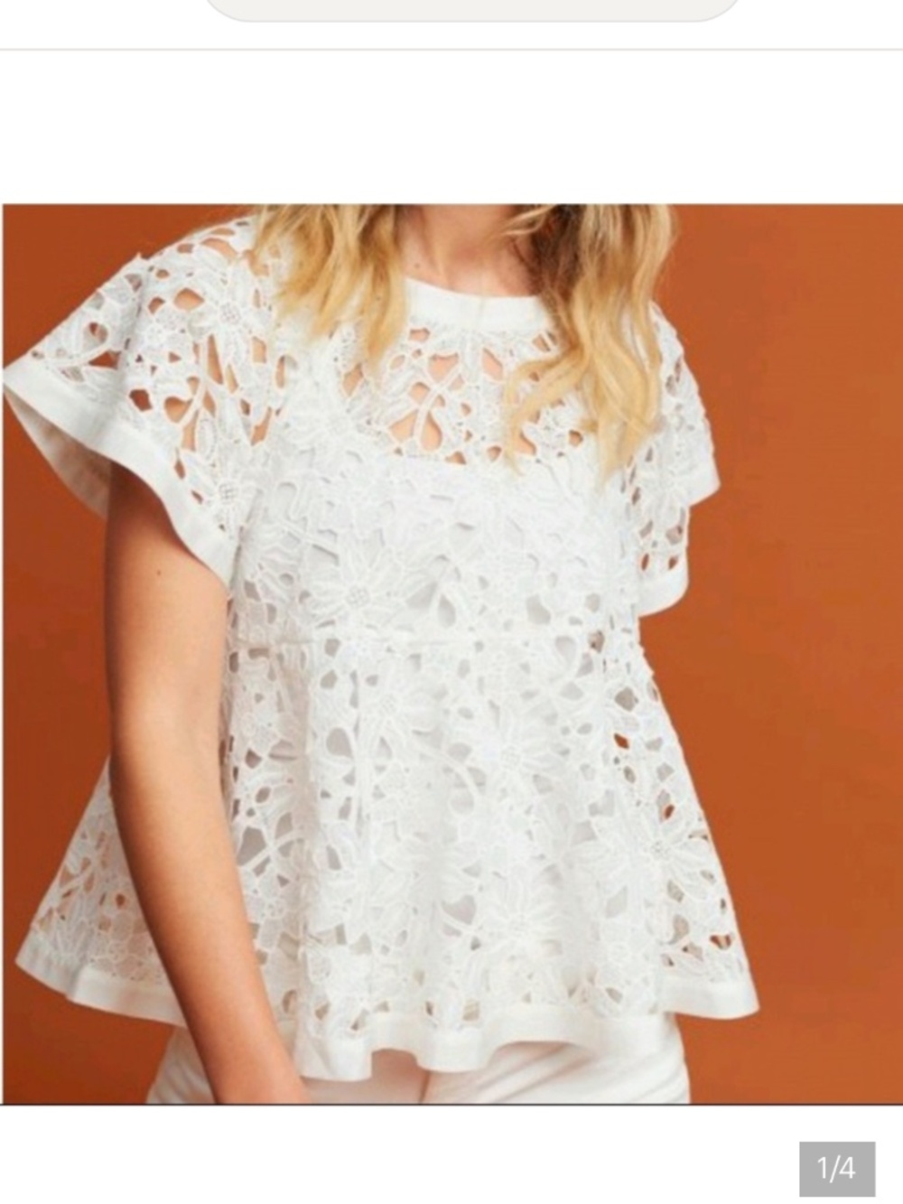 White Lace Blouse